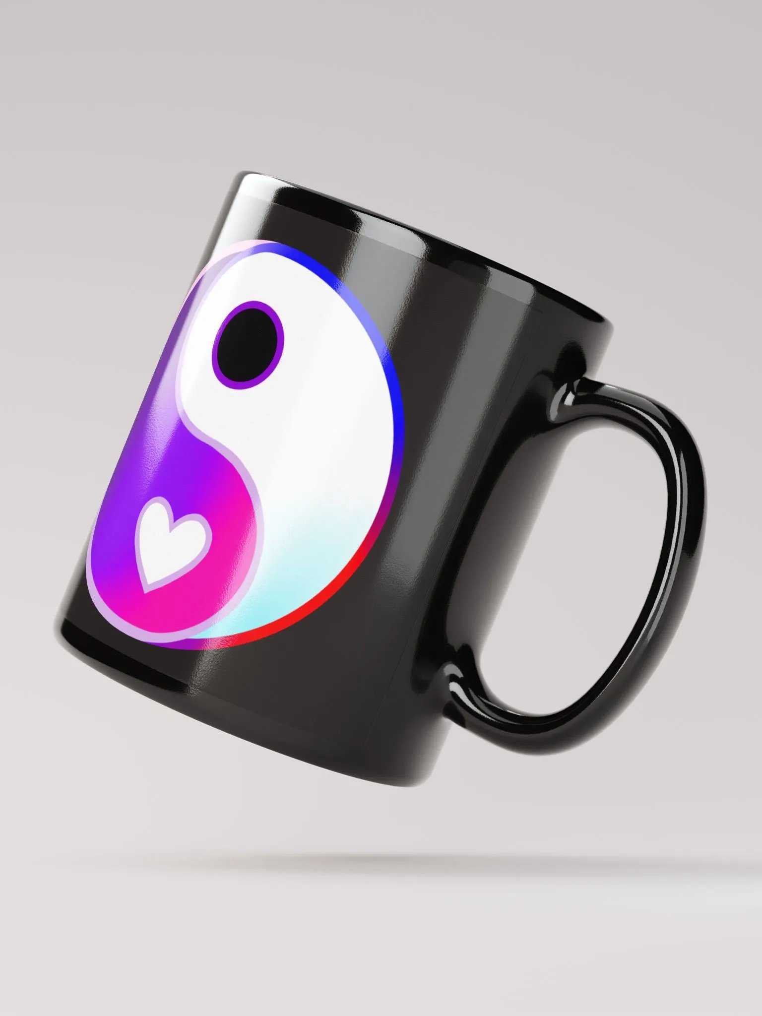 MizGuided Roads Black Ceramic Mug product image (2)