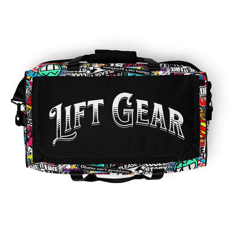 Sticker Bomb All-Over Print Duffle Bag product image (3)
