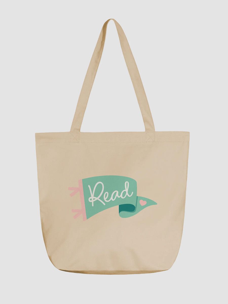 Go Team...Read! Mint Pennant Tote product image (1)