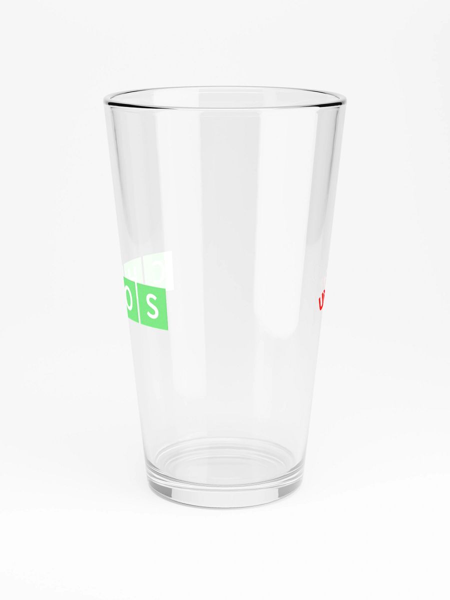 Chaos Pint Glass product image (3)