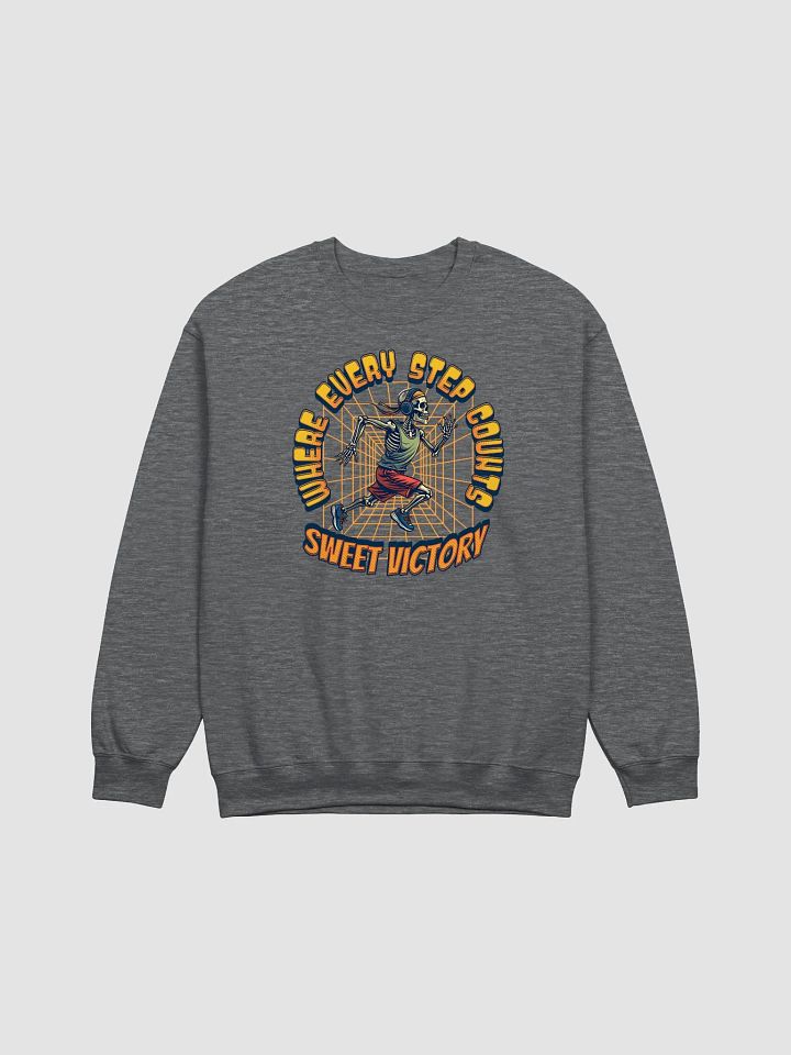 Where Every Step Counts Sweet Victory Runner Skeleton Crewneck product image (3)