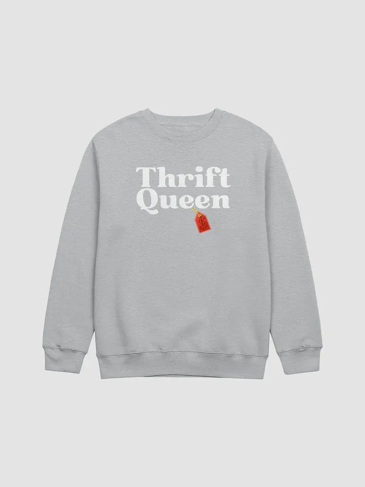Thrift Queen Unisex Long Sleeve Sweatshirt product image (3)