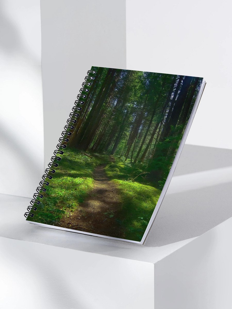 Lower Dungeness Trail Timber sun lighting Spiral Notebook product image (3)