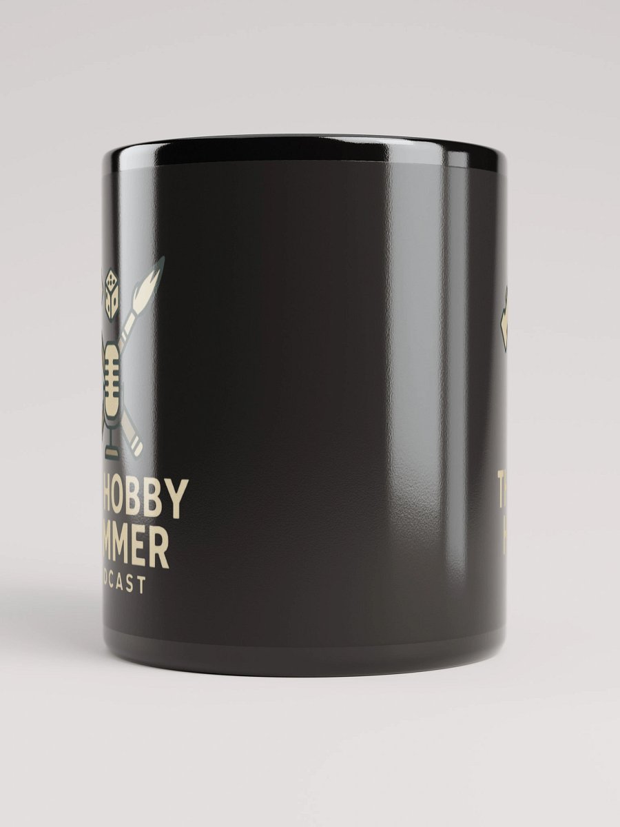 The Hobbyist's Black Glossy Mug product image (10)