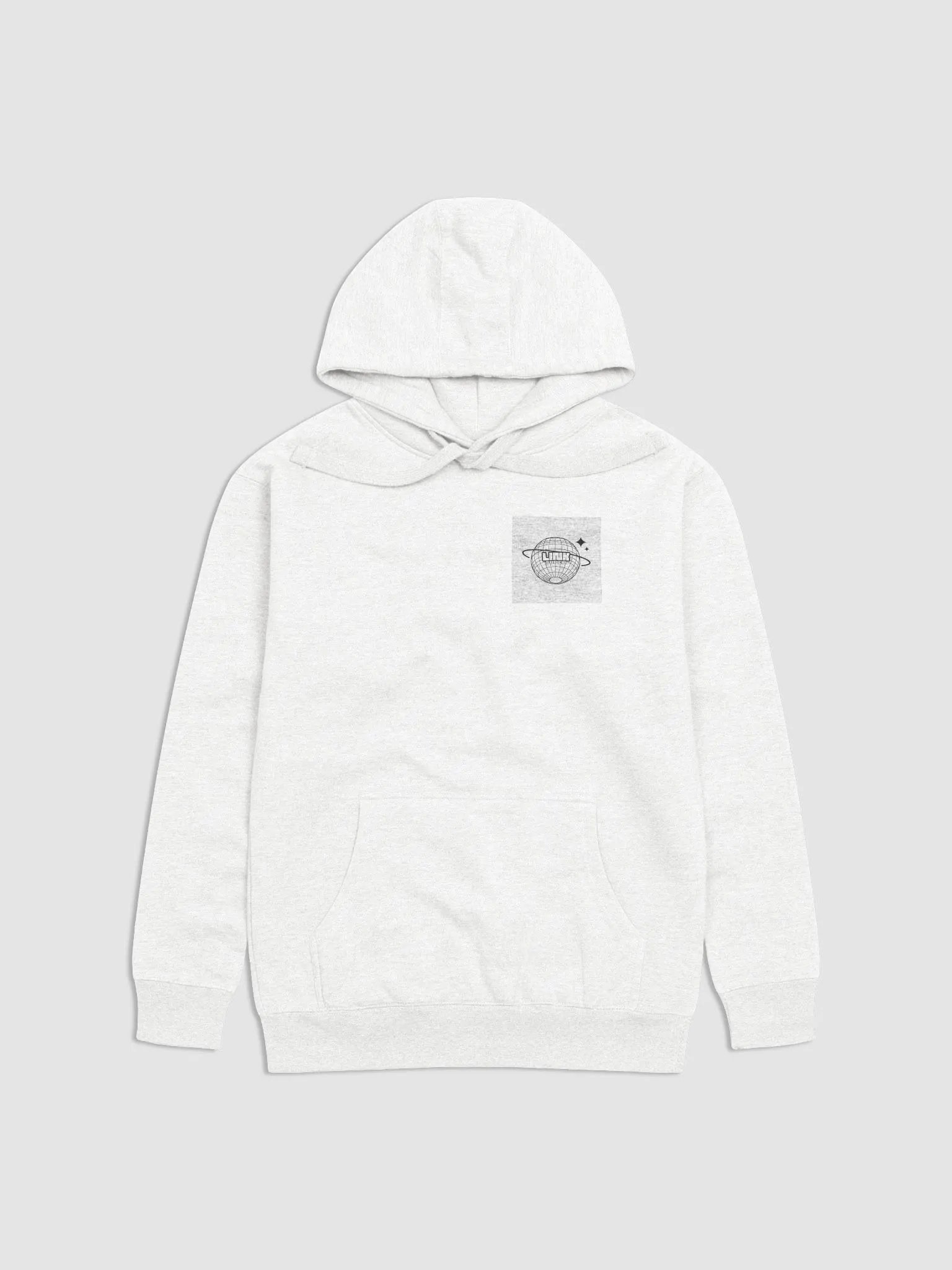 white Link super! space Hoodie product image (1)