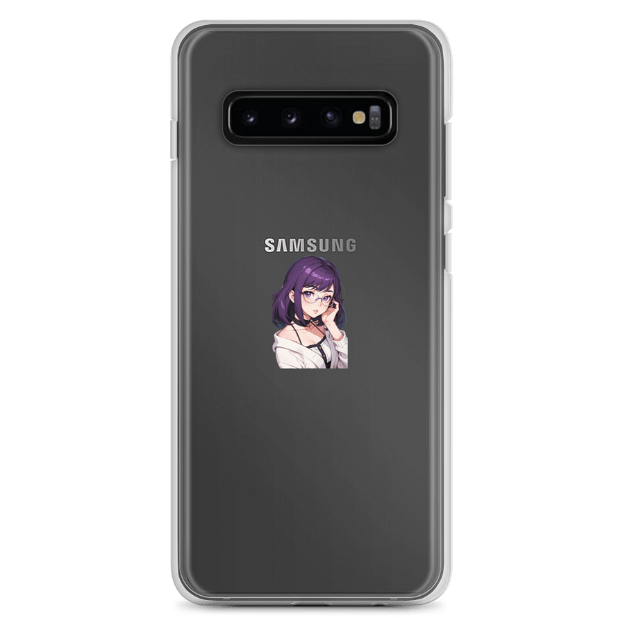 (PURPLE WAIFU) K Clear Case for Samsung product image (1)