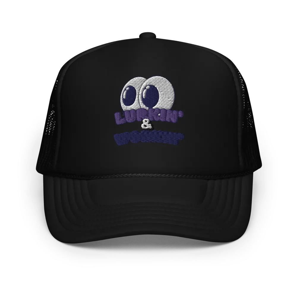 LURKIN' & Workin' 2 Foam Trucker Hat product image (1)