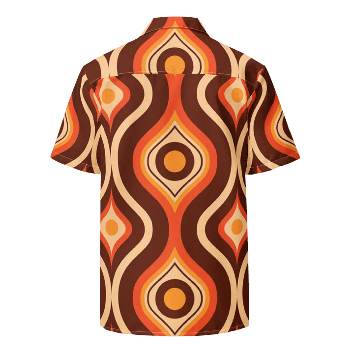 Retro Eye Pattern Hawaiian Shirt product image (2)