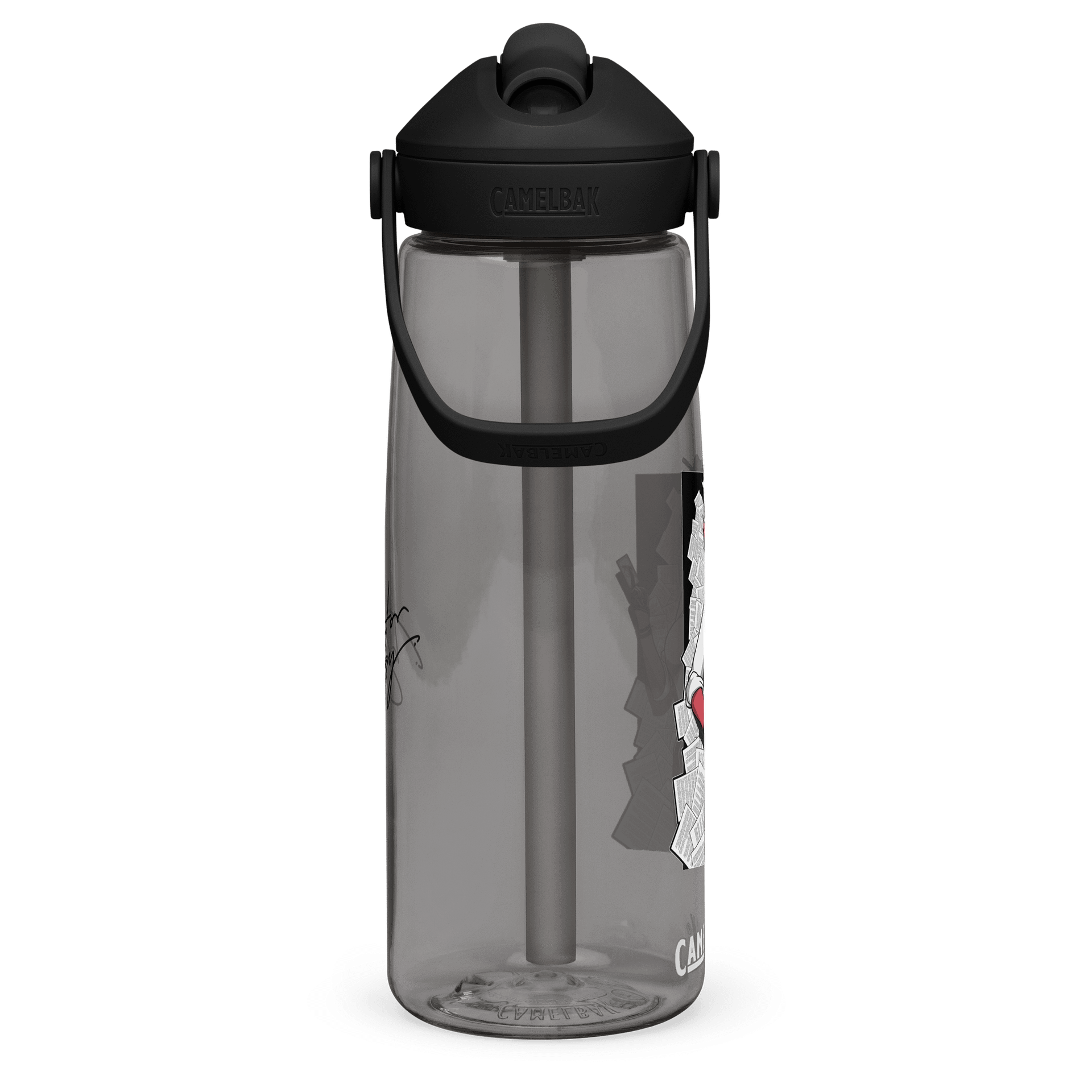 Murders & Executions Waifu Water Bottle (Red Skin) product image (4)
