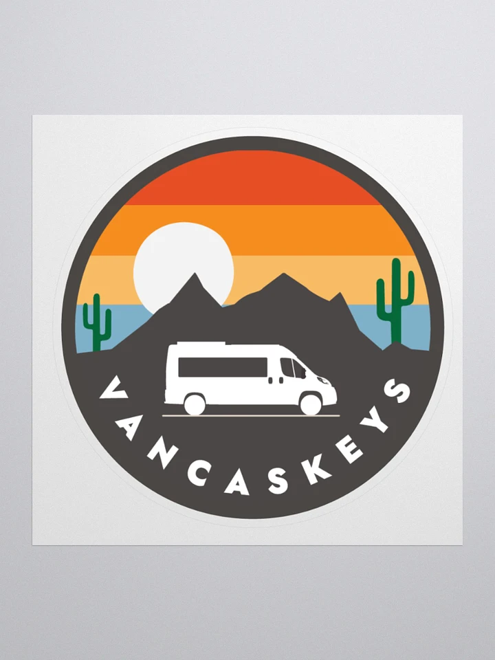 Vancaskey Logo Sticker product image (1)