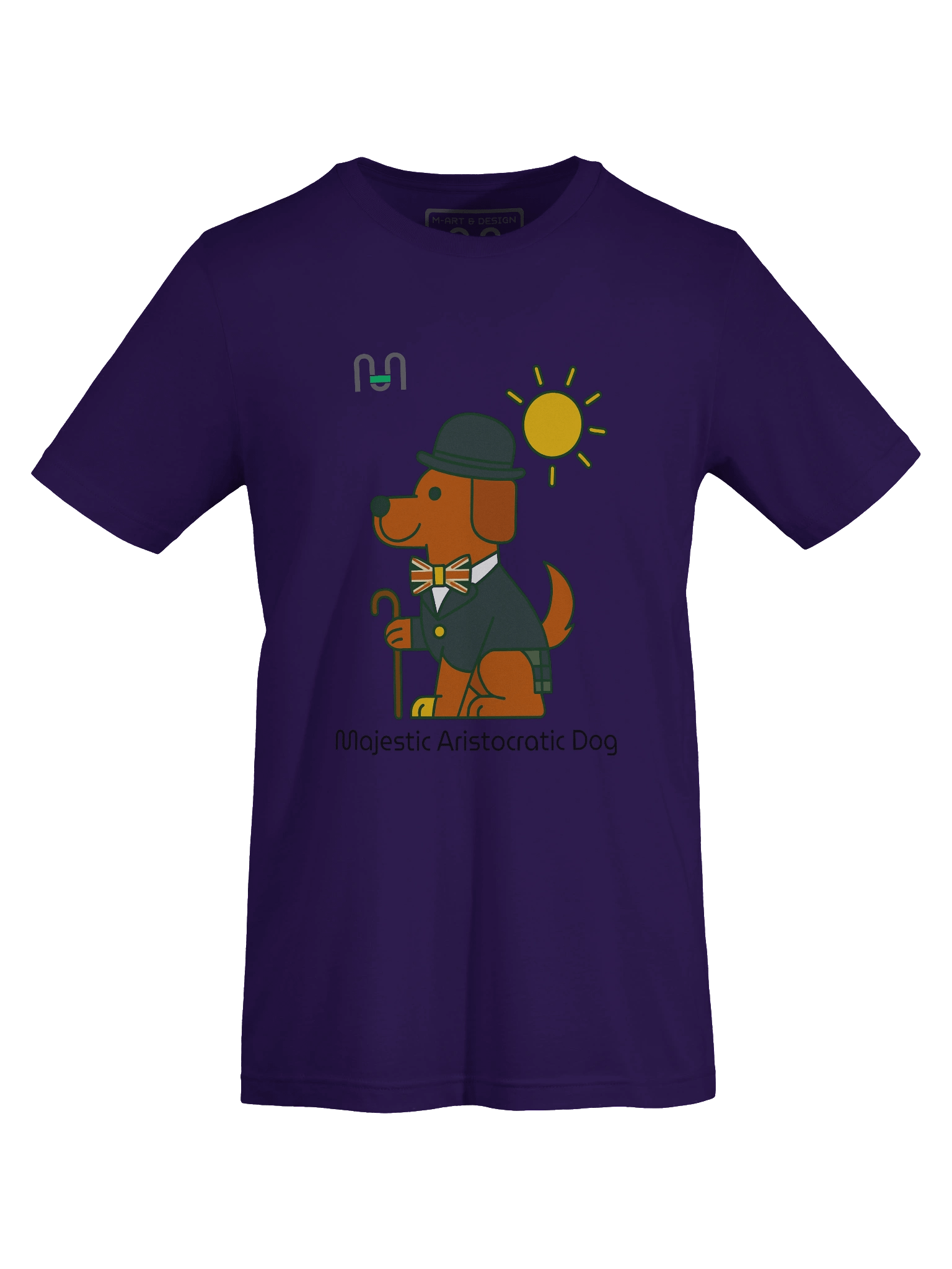 Majestic Aristocratic Dog – Noble Pup Tee – M Style - M-Art & Design product image (55)