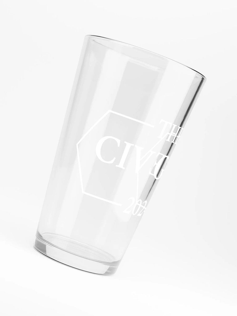 Civ Give Pint Glass alternate logo product image (6)
