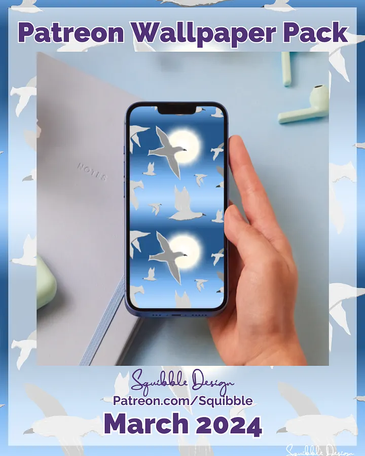 Wallpaper Pack for Members March 2024 product image (1)