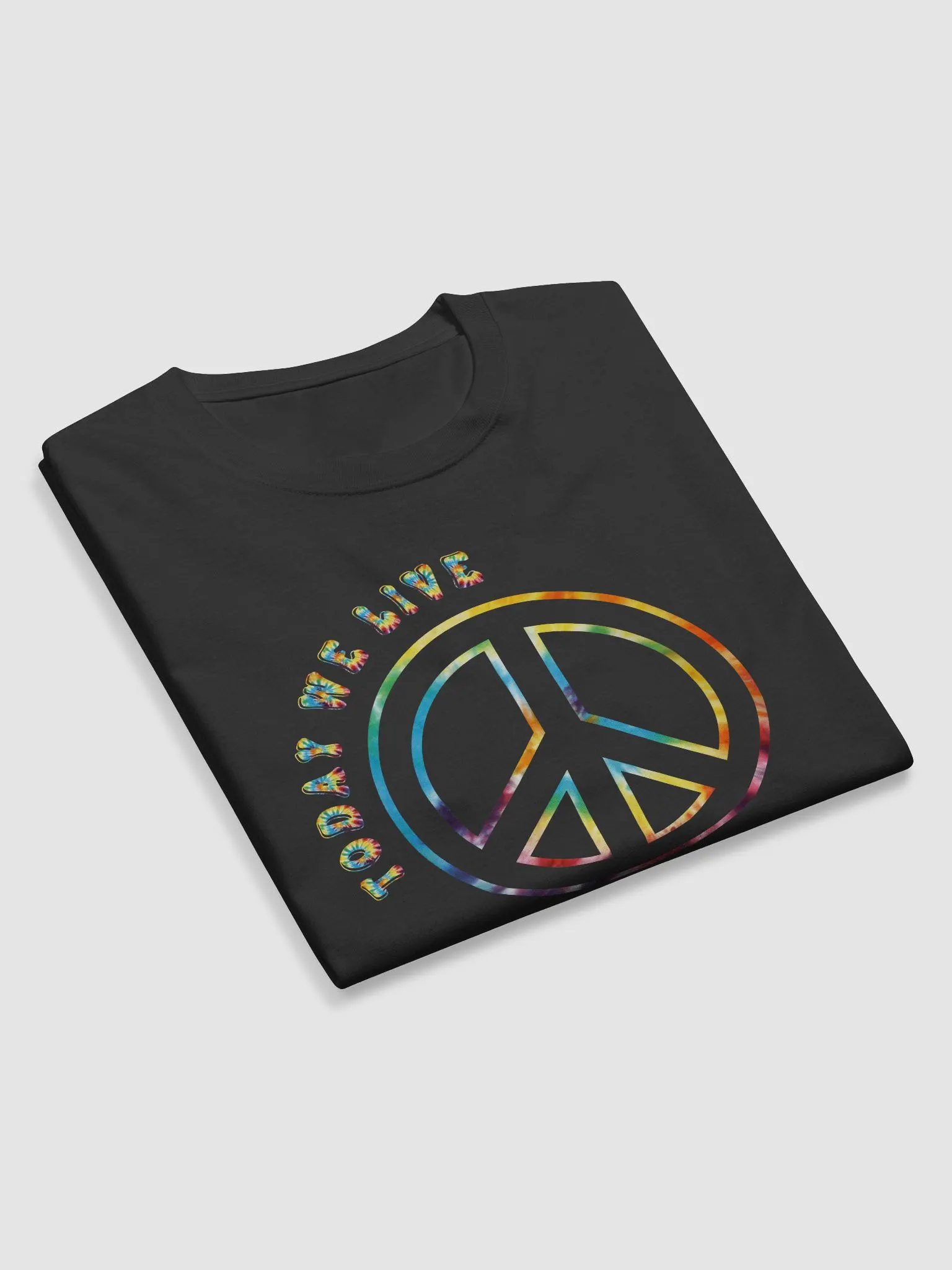 Peace symbol tie-die long sleeve product image (5)
