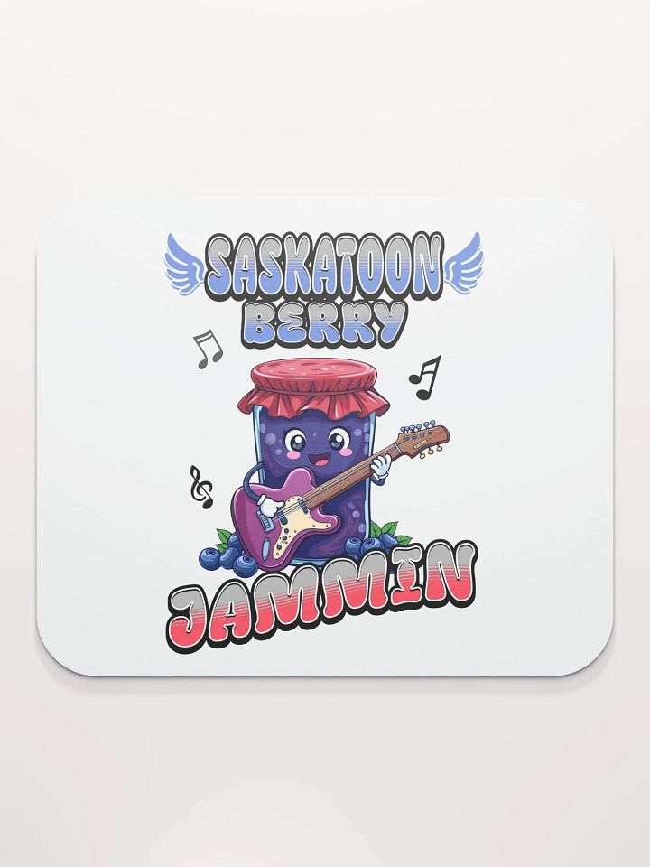 Saskatoon Berry Jammin Jar Mouse Pad product image (1)
