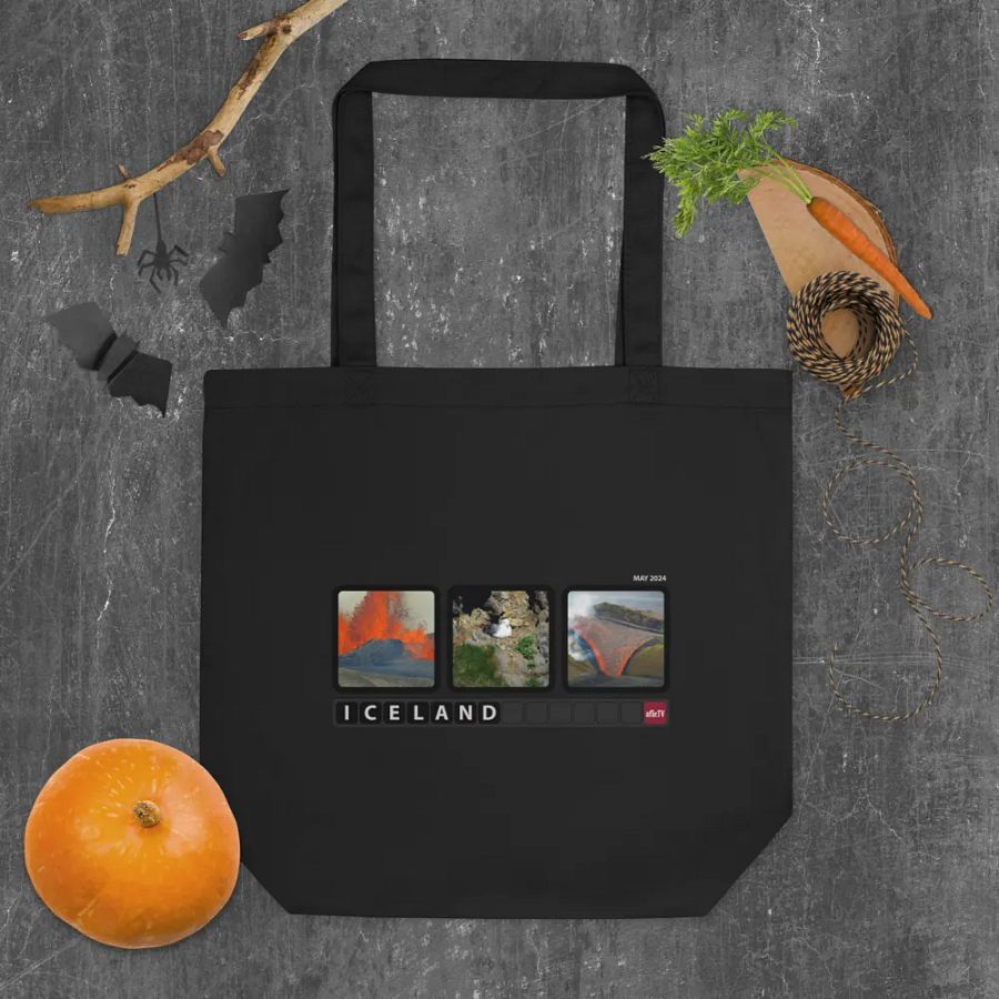 Iceland Volcano Tote Bag product image (5)