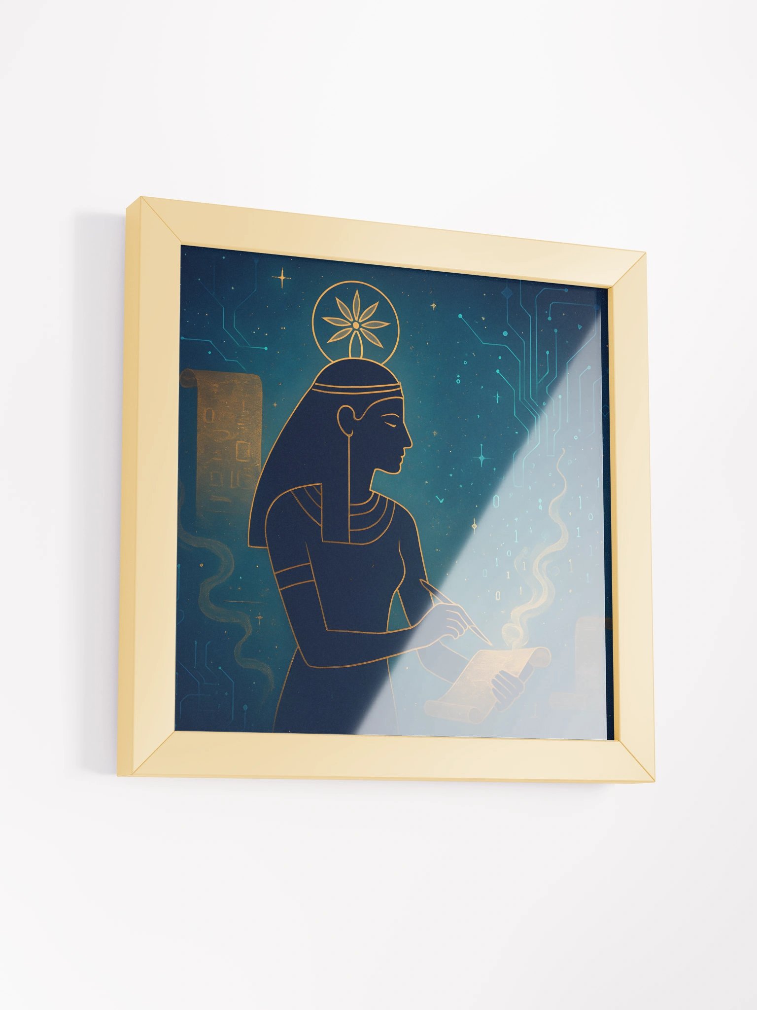 Goddess Ritual, Internet with Seshat Framed Poster product image (6)