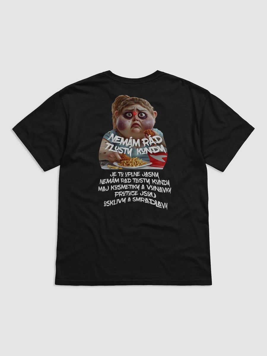 Nemám Rád t-shirt black product image (4)