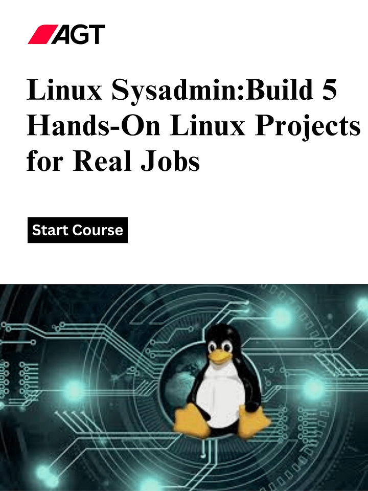 Linux Sysadmin:Build 5 Hands-On Linux Projects for Real Jobs product image (1)
