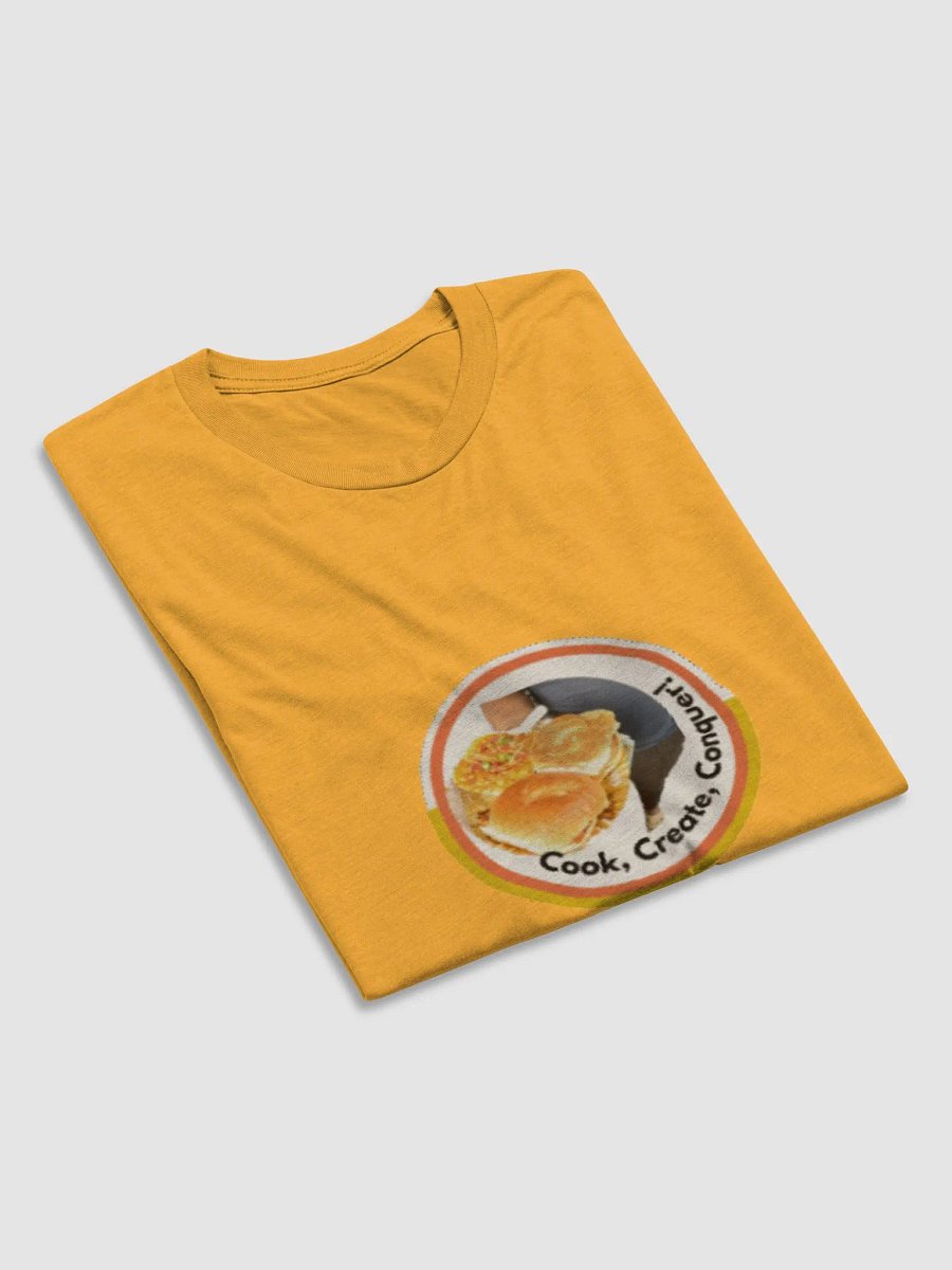 Cook, Create, Conquer! Triblend T-shirt product image (5)