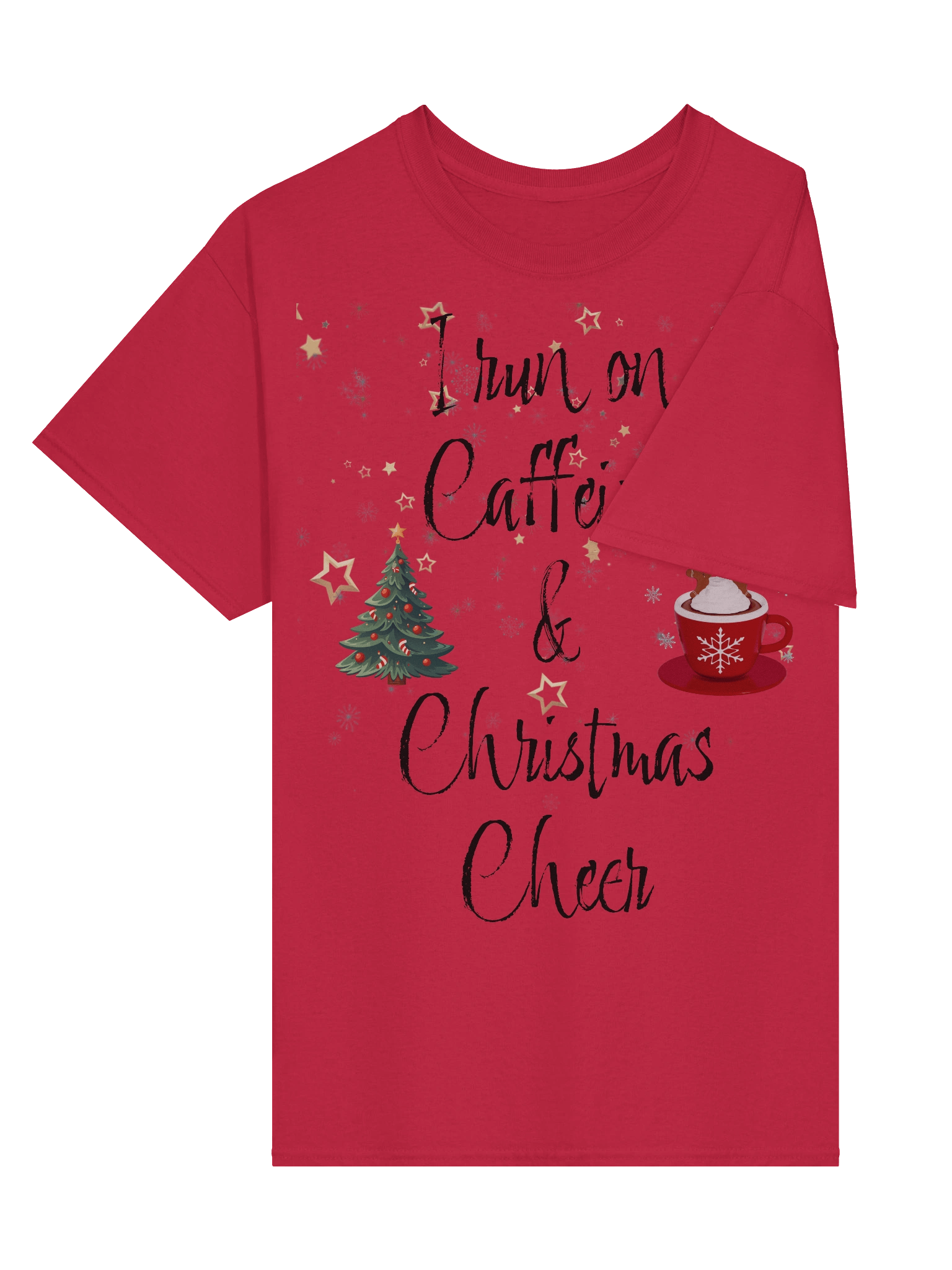 CAFFEINE & CHRISTMAS CHEER TEE product image (15)