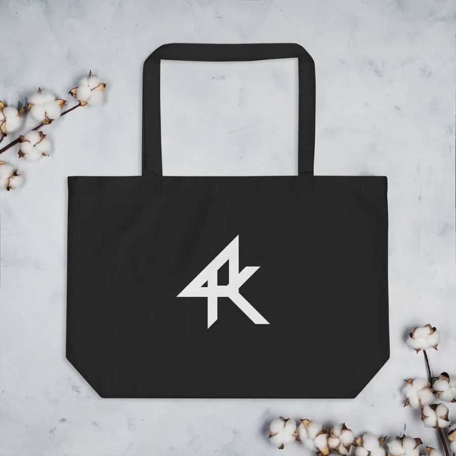 AK CYBORG Organic Monochrome Tote Bag product image (4)