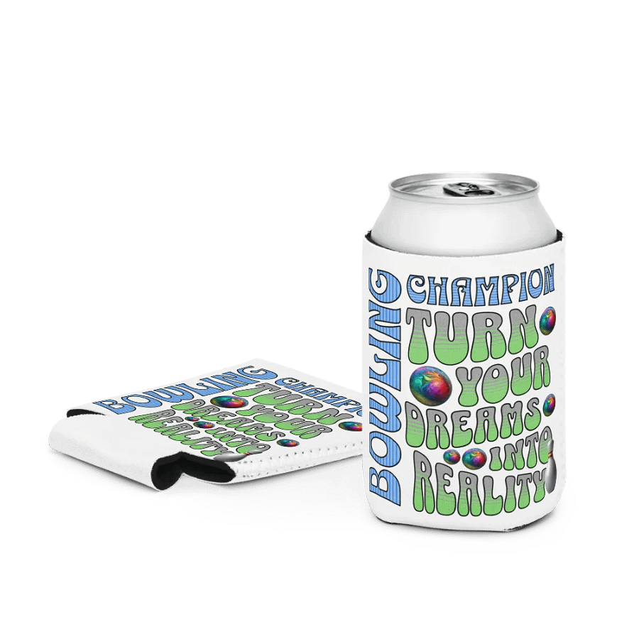 Champion Turn Your Dreams Into Reality Bowling Can Cooler product image (3)