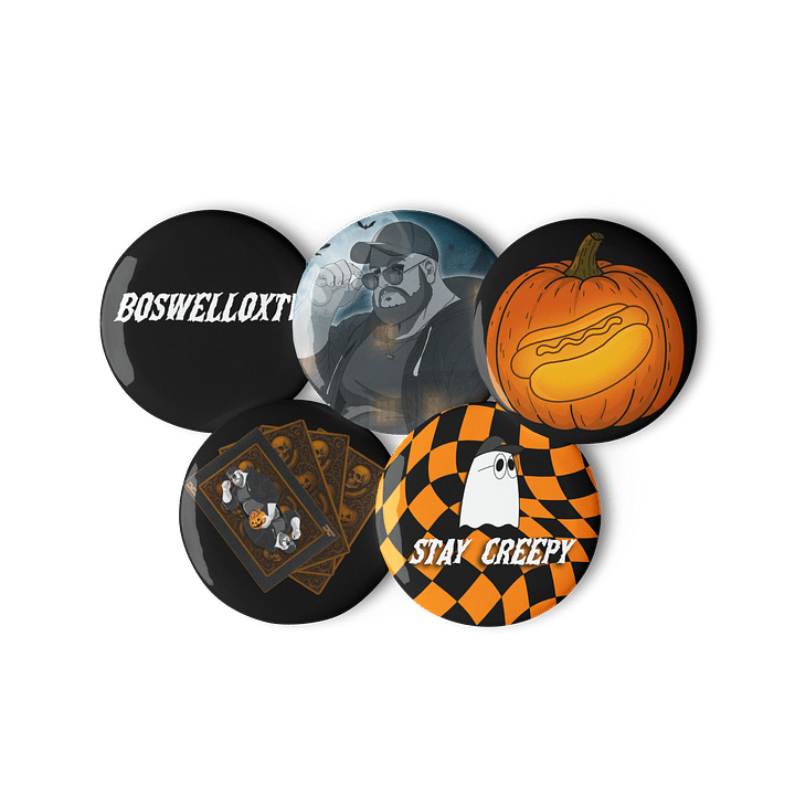 Bos Halloween Pin Badges product image (3)