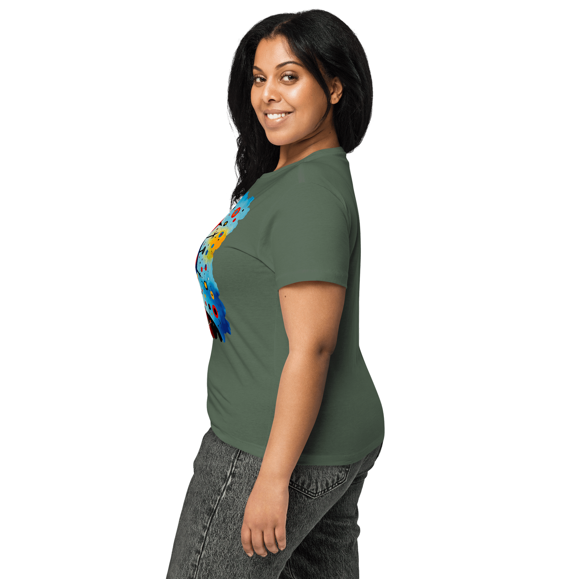 Cotton Heritage Women's High-Waisted Tee product image (29)