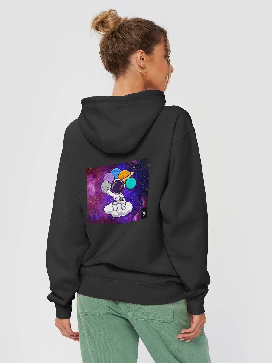 Astronaut Galaxy Solar System Premium Pullover Hoodie product image (4)
