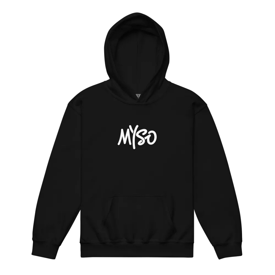MYSO Youth Hoodie - White Logo product image (8)
