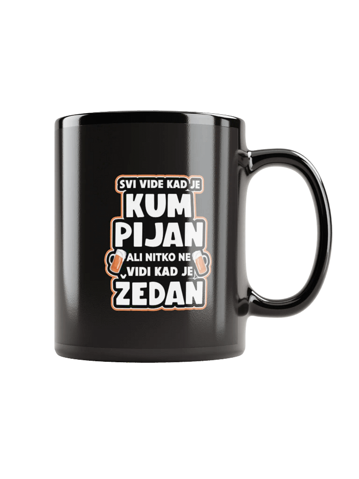 Thirsty Godfather Croatian Quote Mug product image (1)