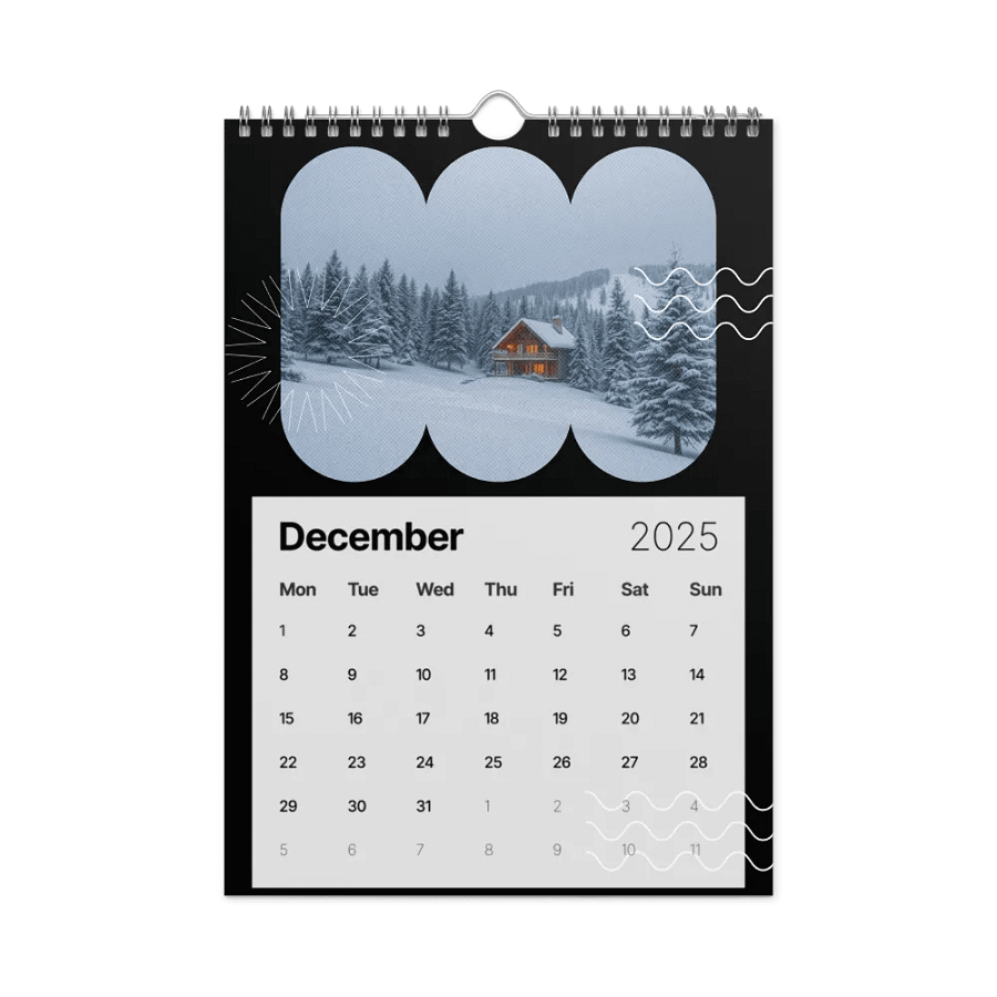 SEASONAL NATURE WALL CALENDAR 2025 product image (4)