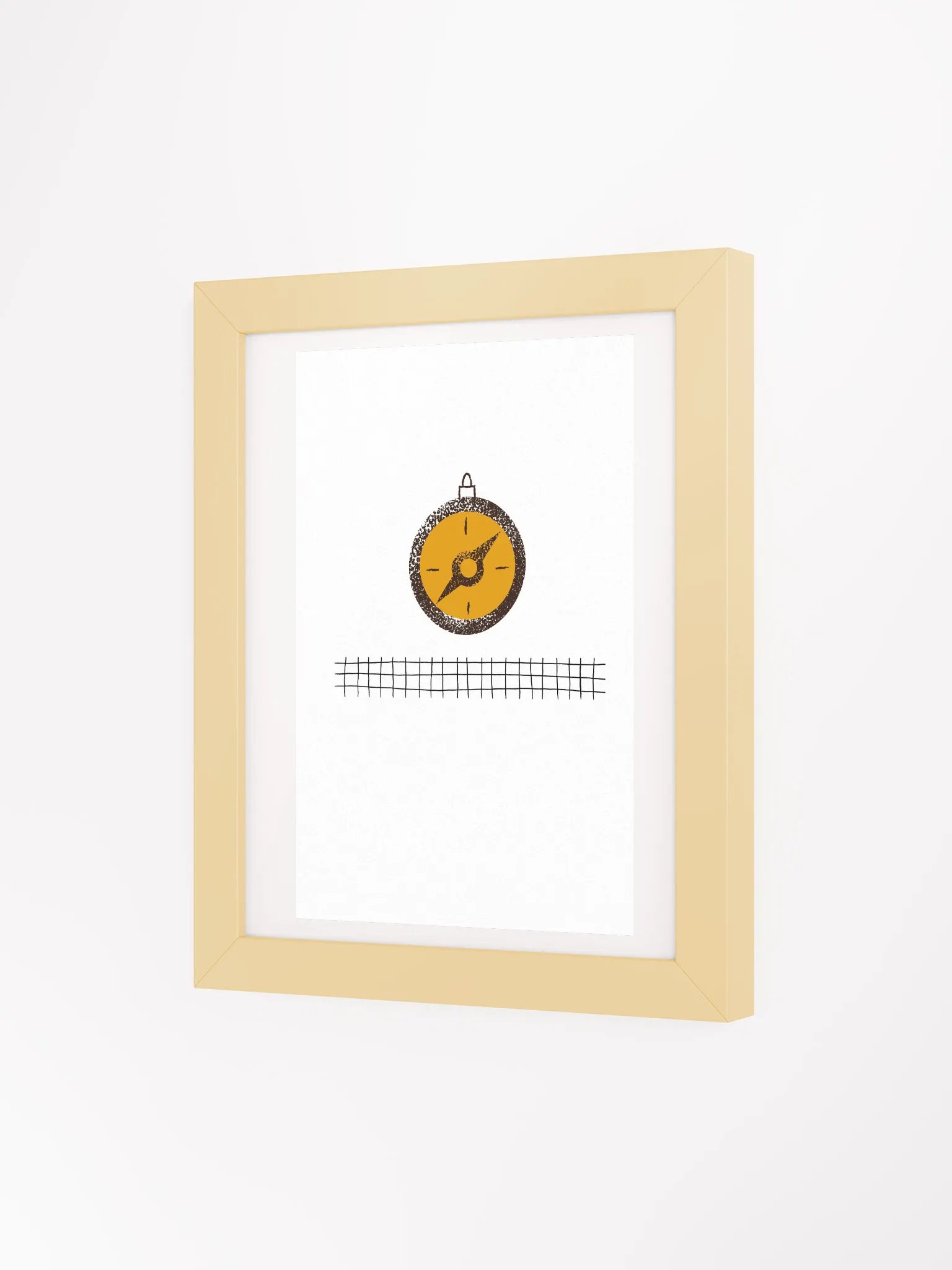 Ethereal Compass Framed Matte Poster product image (89)