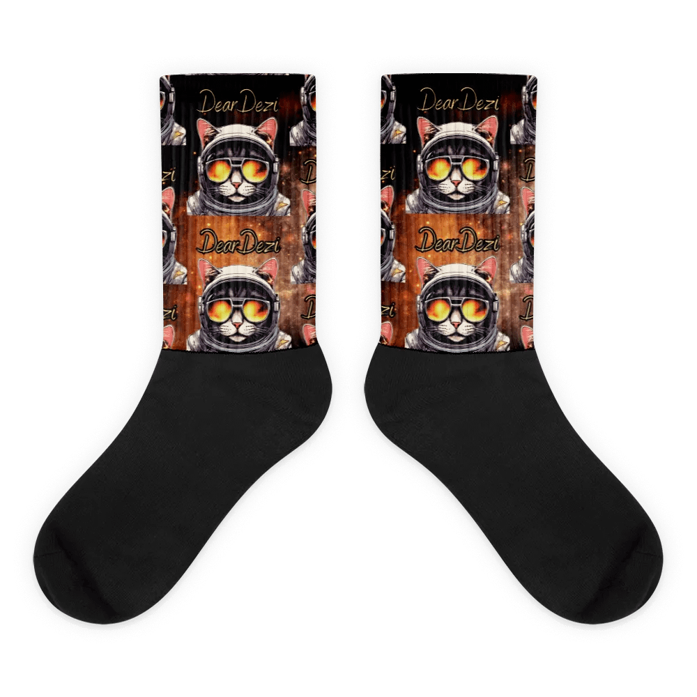 Cosmocat Gamer Socks - in Meowrange product image (2)