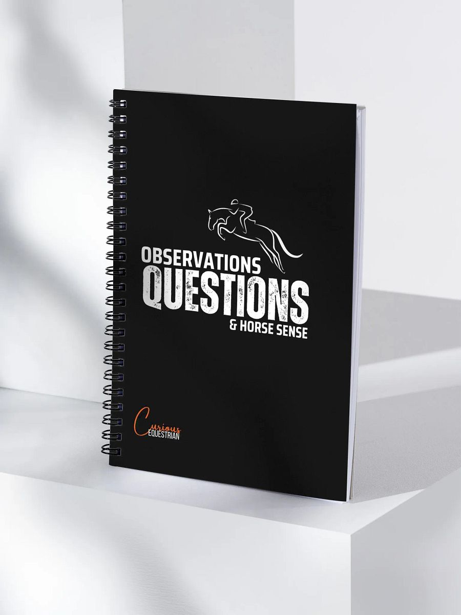 Curious Equestrian Notebook: Observations and Horse Sense product image (4)