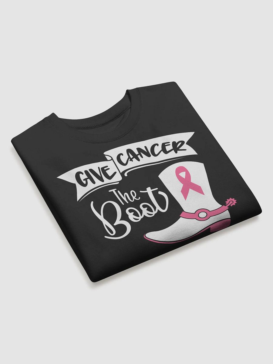 Give Cancer The Boot Hoodie product image (3)