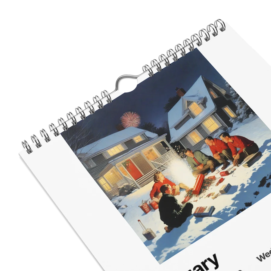 12 Great Holidays of America Calendar product image (9)