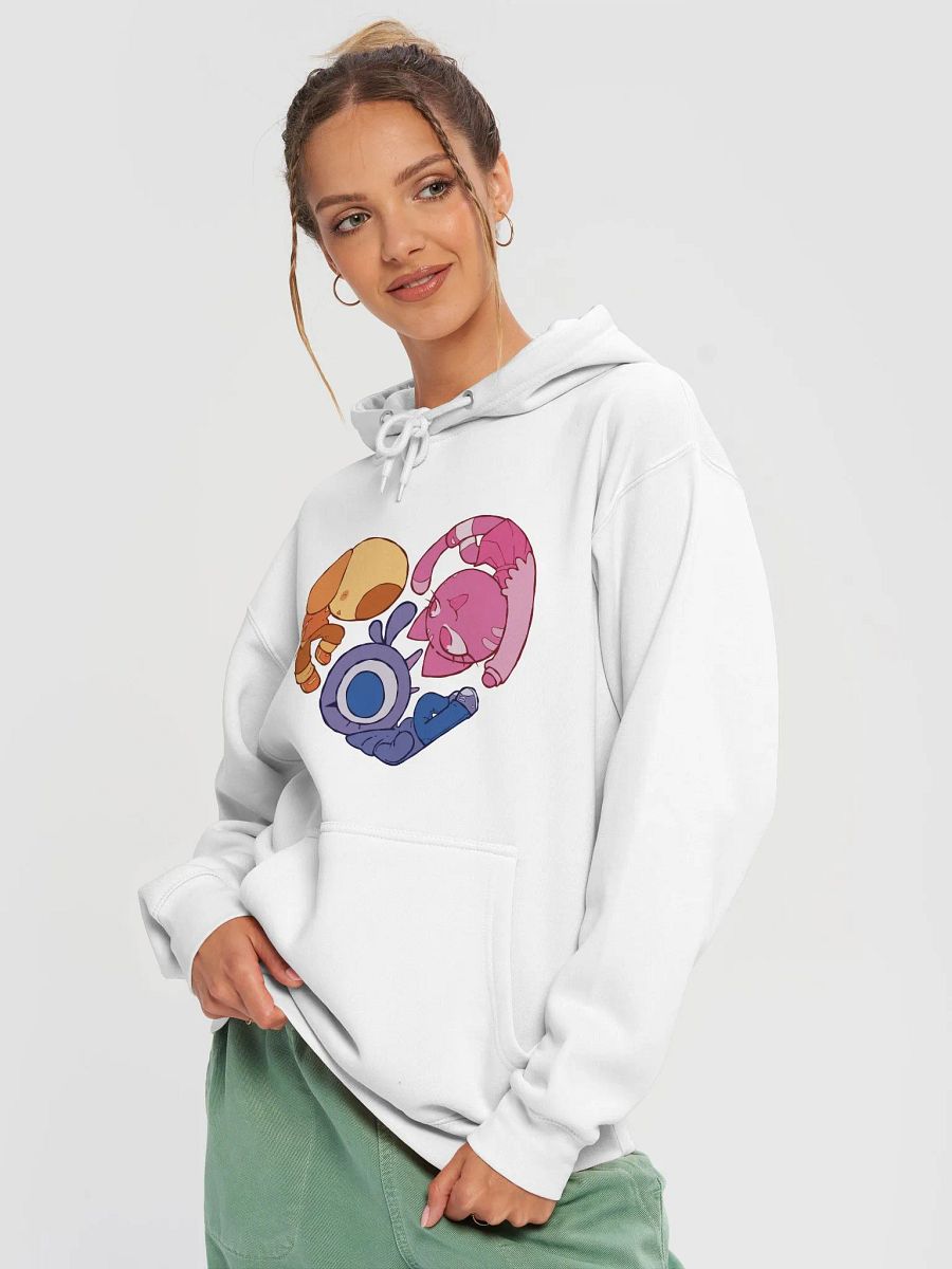CatBirdDog Heart Hoodie product image (27)