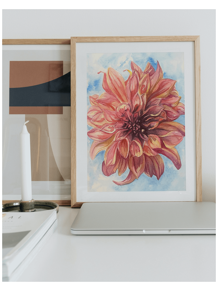 Dahlia Giclée Art Print product image (2)