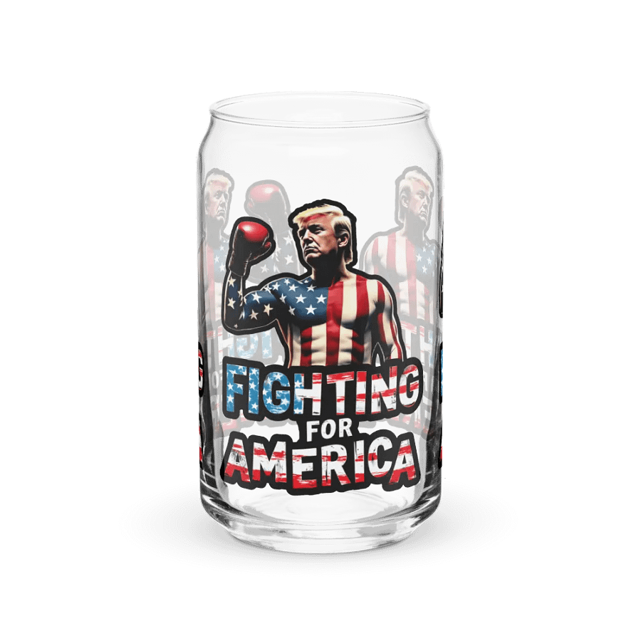 Can-Shaped Glass: Trump, Fighting for America product image (2)