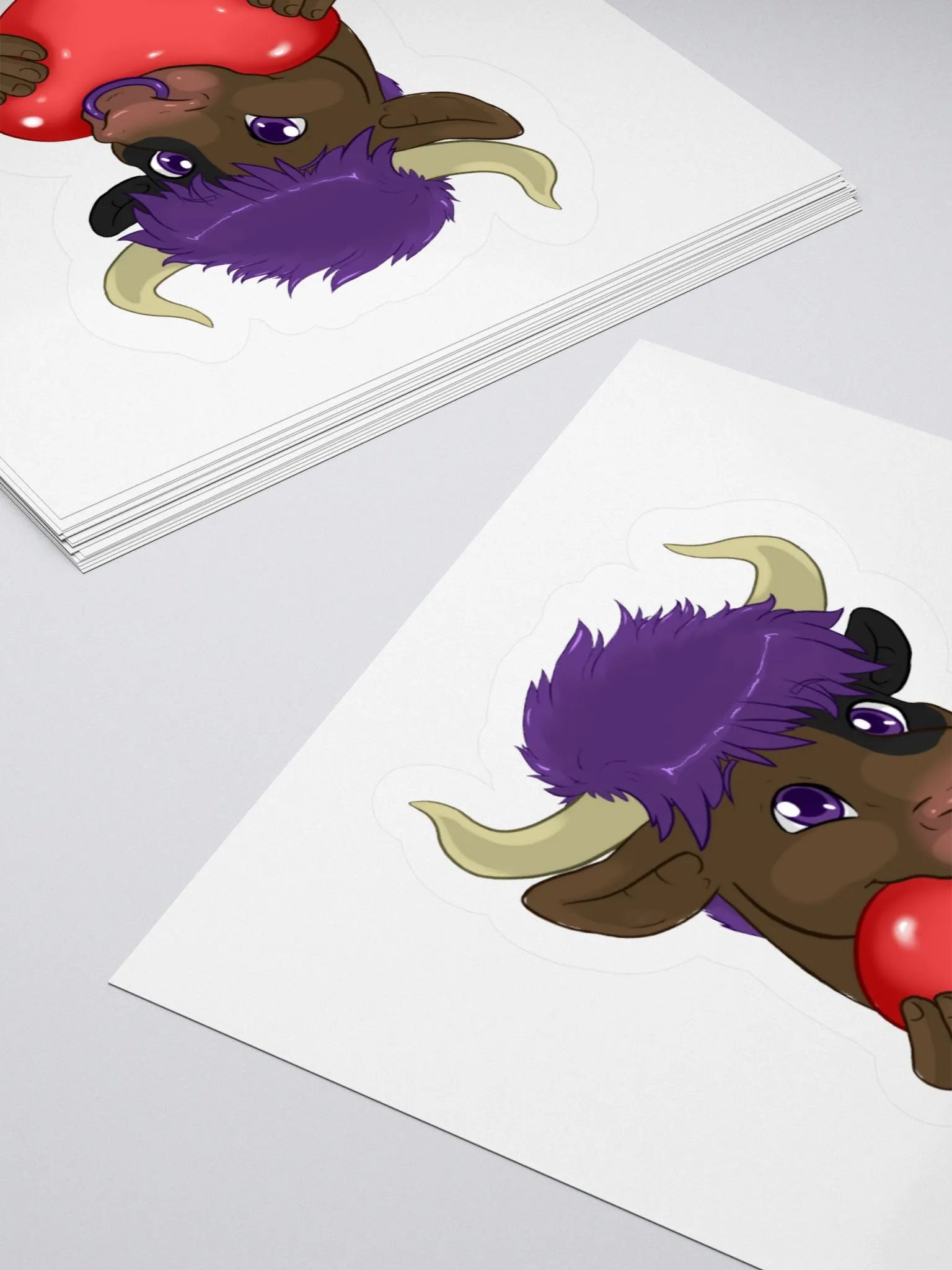 Yuuma Heart Emote Sticker product image (4)