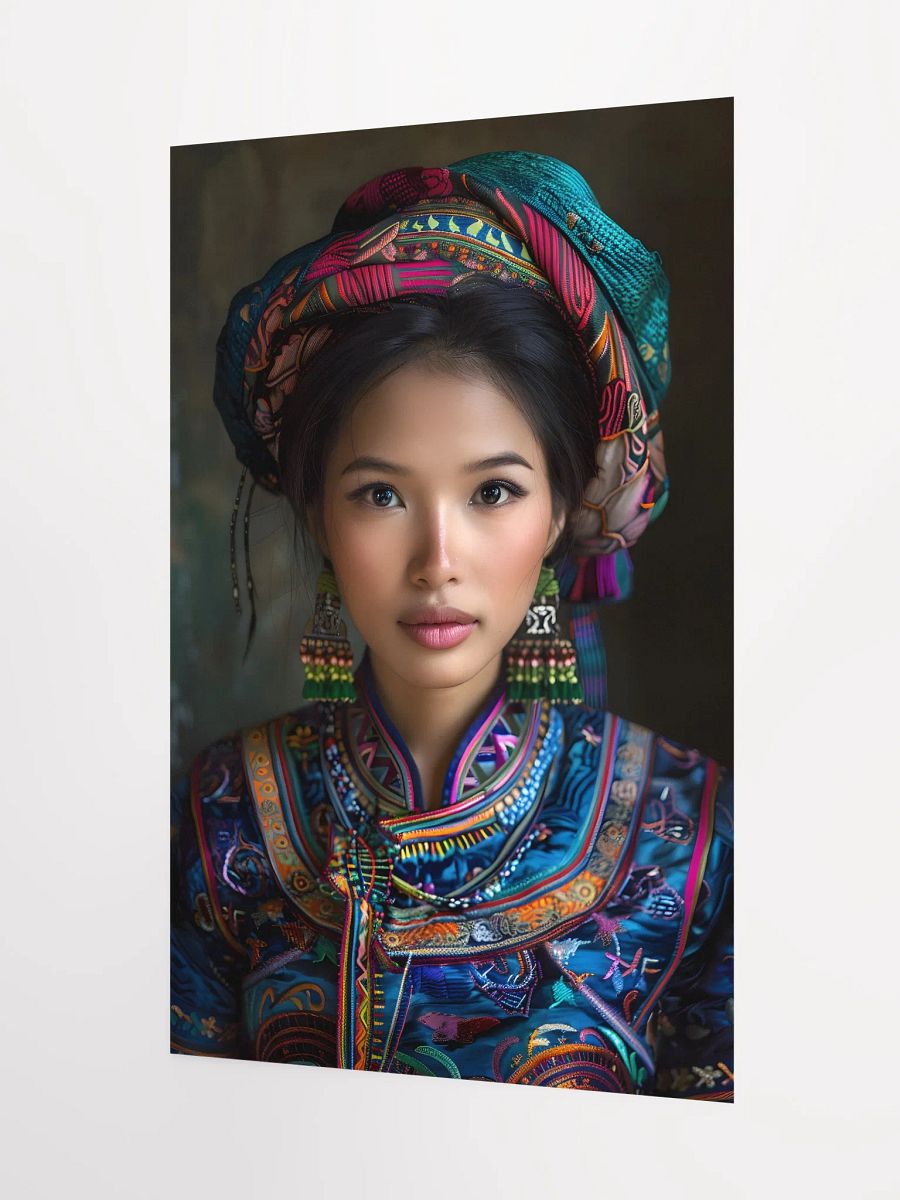 Traditional clothing woman portrait with vibrant colors product image (3)