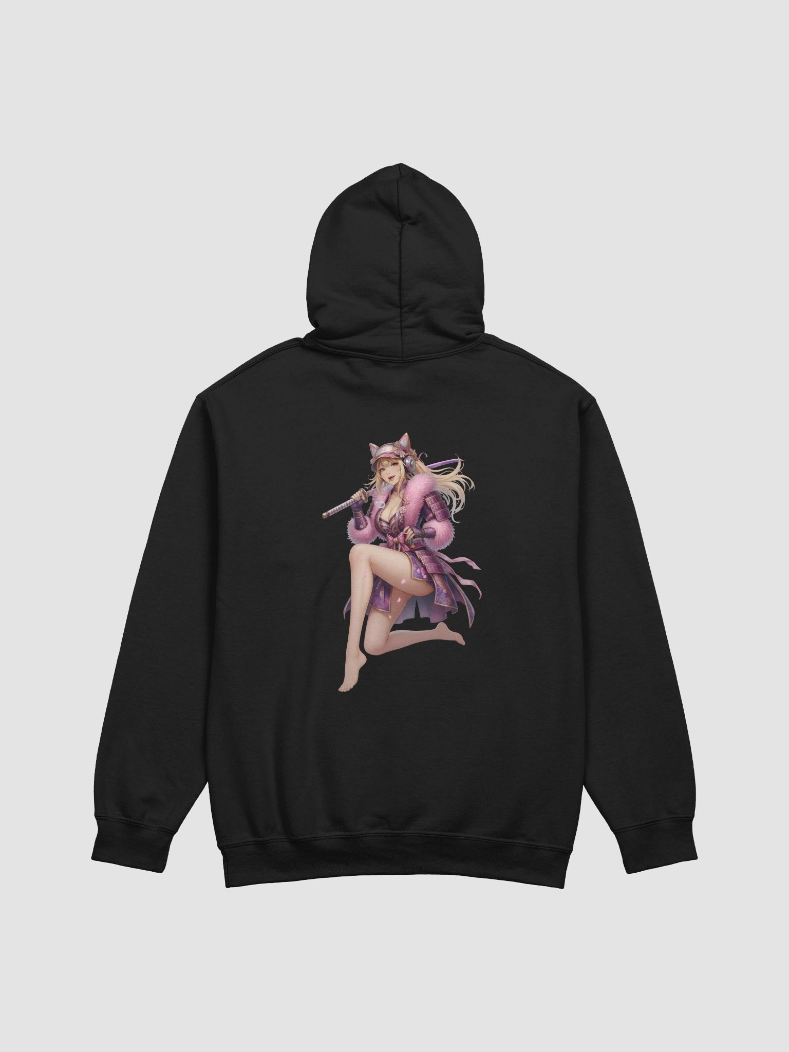 Kawaiikitten Exclusive Premium Neon Cat Hoodie product image (1)