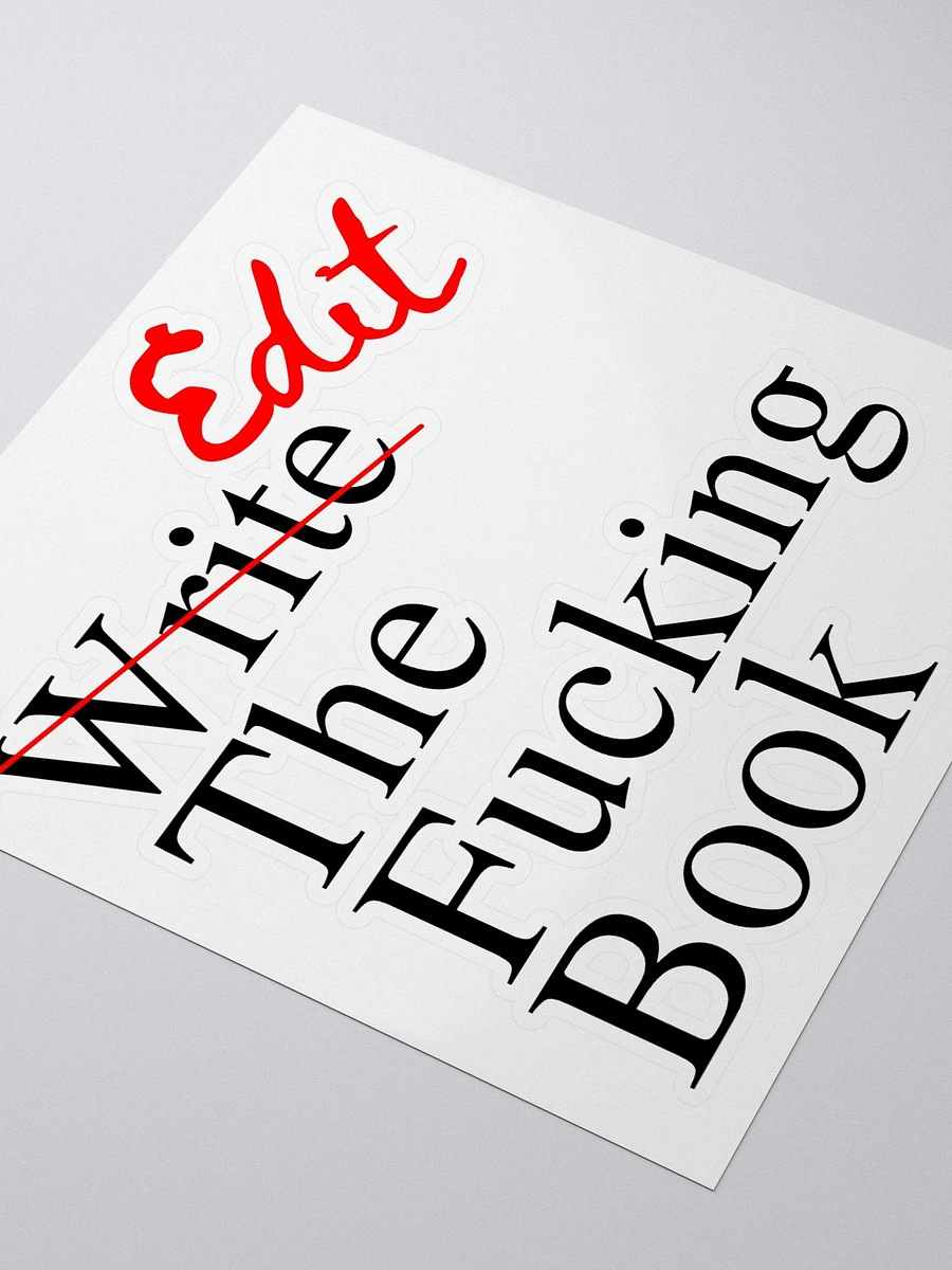 Edit the Fucking Book Sticker product image (3)