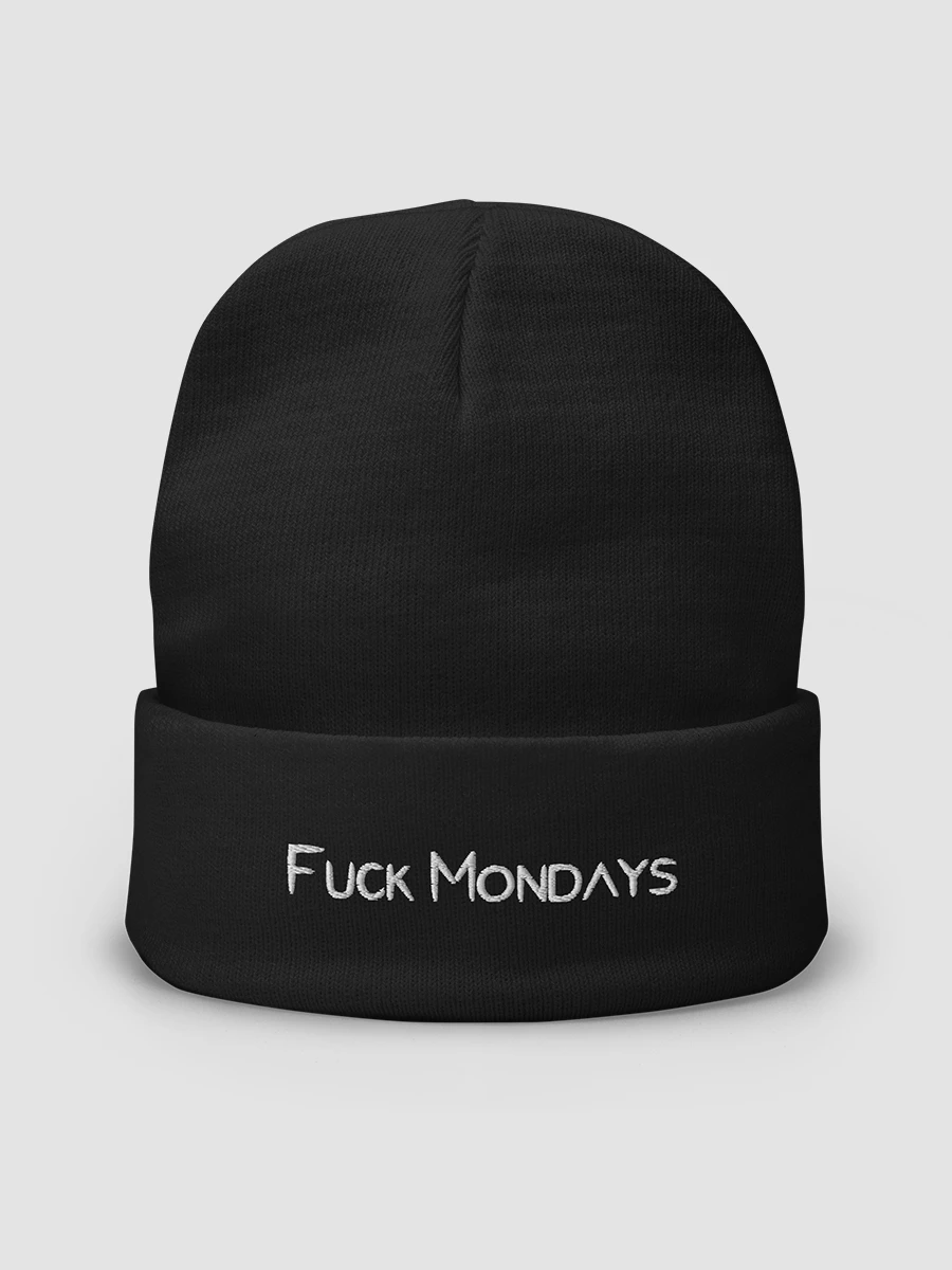 Fuck Mondays Beanie product image (6)