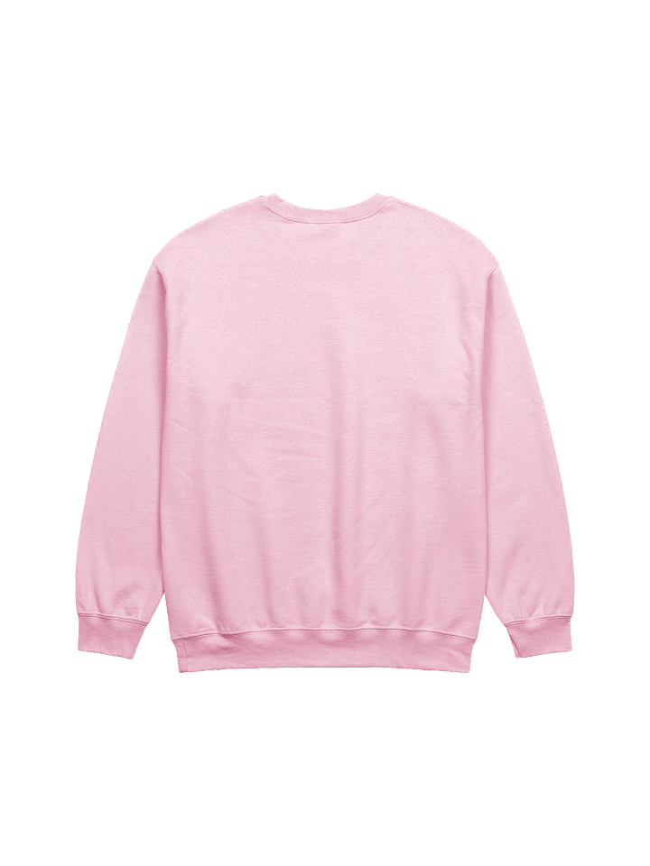 little stars crewneck sweatshirt (pink) product image (2)