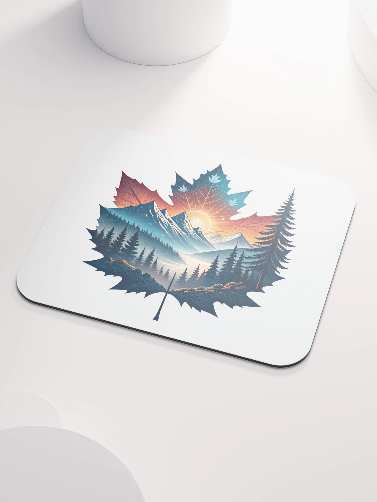 Maple Leaf Natures Window Mouse Pad product image (3)