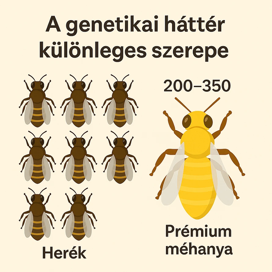 a buckfast méhanya genetikai háttere és különleges szerepe