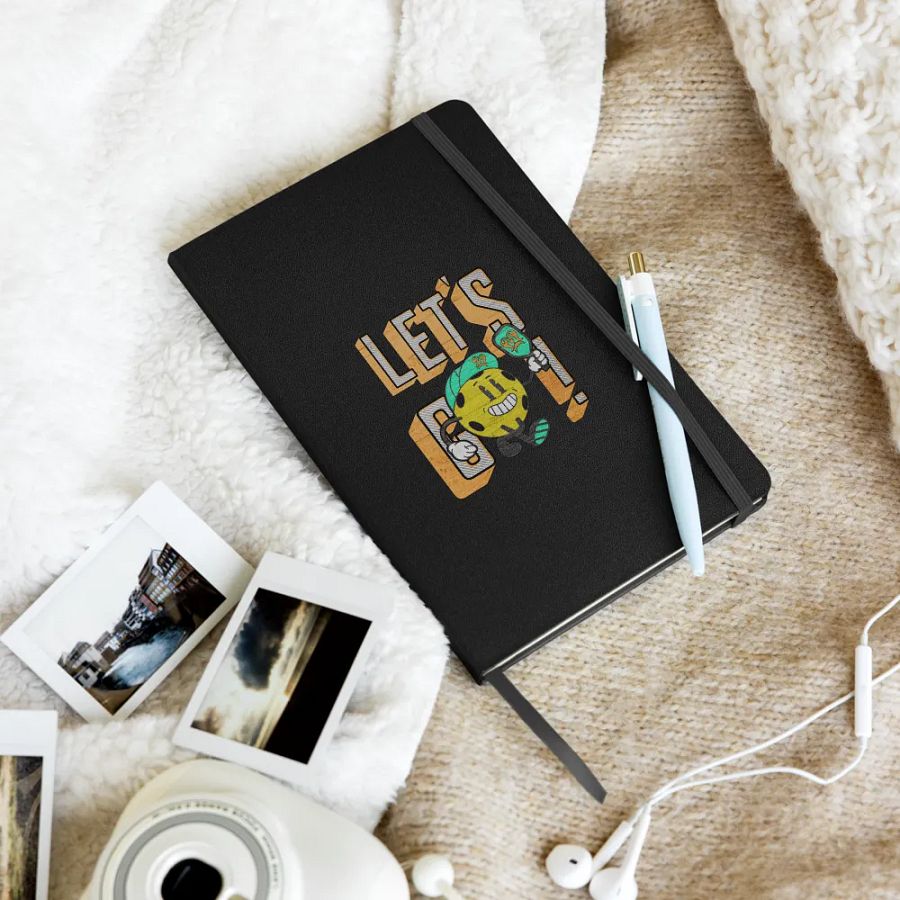 Lets Go Pickleball Hardcover Notebook product image (9)